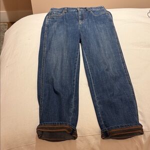 Brunello Cucinelli Blue Straight Leg Jeans